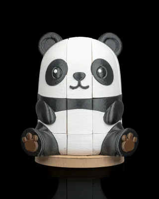 Panda Quebra-cabeça 3D