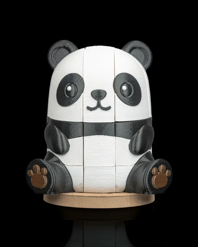 Panda Quebra-cabeça 3D